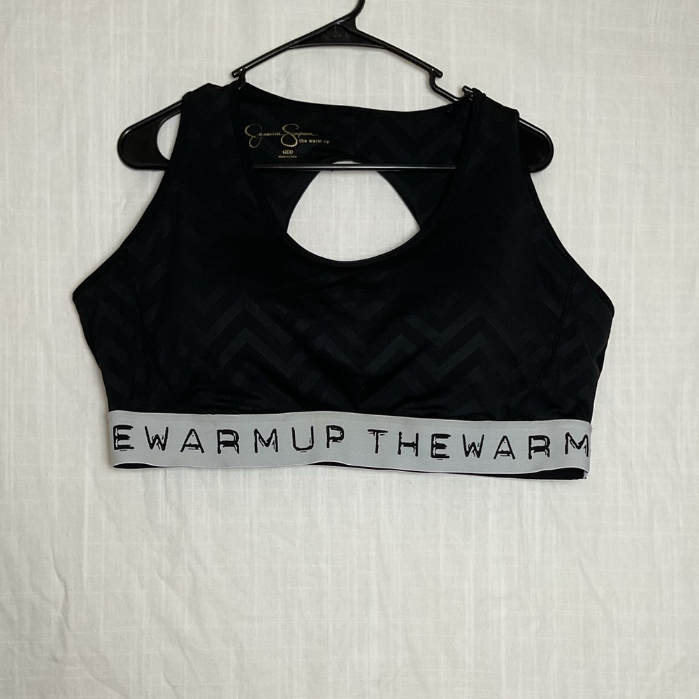 Jessica Simpson the Warm Up sports bra